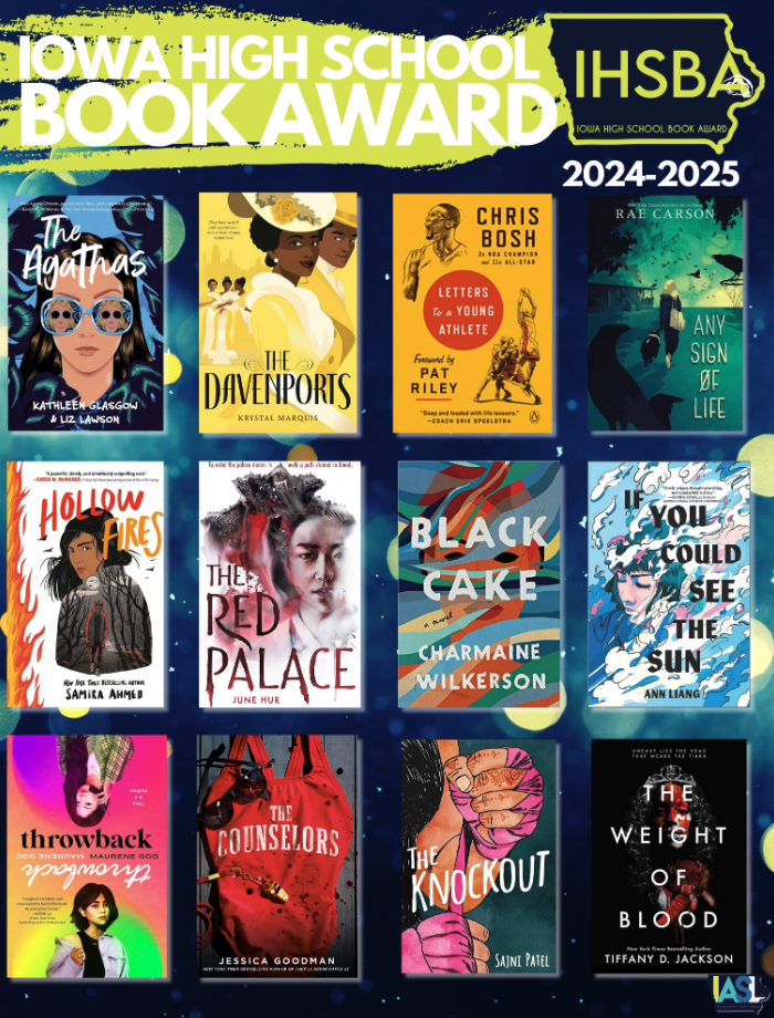 Iowa high school Award books 2024-2025